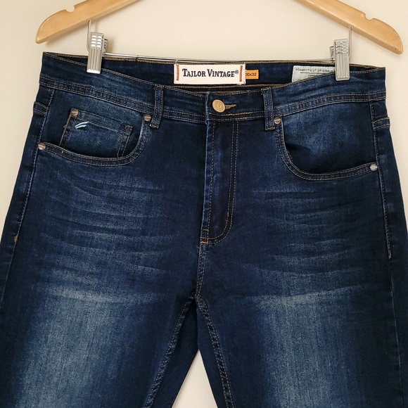 Tailor Vintage Jeans Tailor Vintage Mens Canaan Slim Fit Stretch